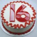 Number - Buttercream Icing with a Large Number (D, V)